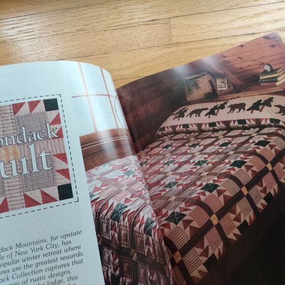 Vintage Quilting Sewing Patterns Book 14 Quilts 16 Small Projects Winter Warmers - Picture 10 of 13